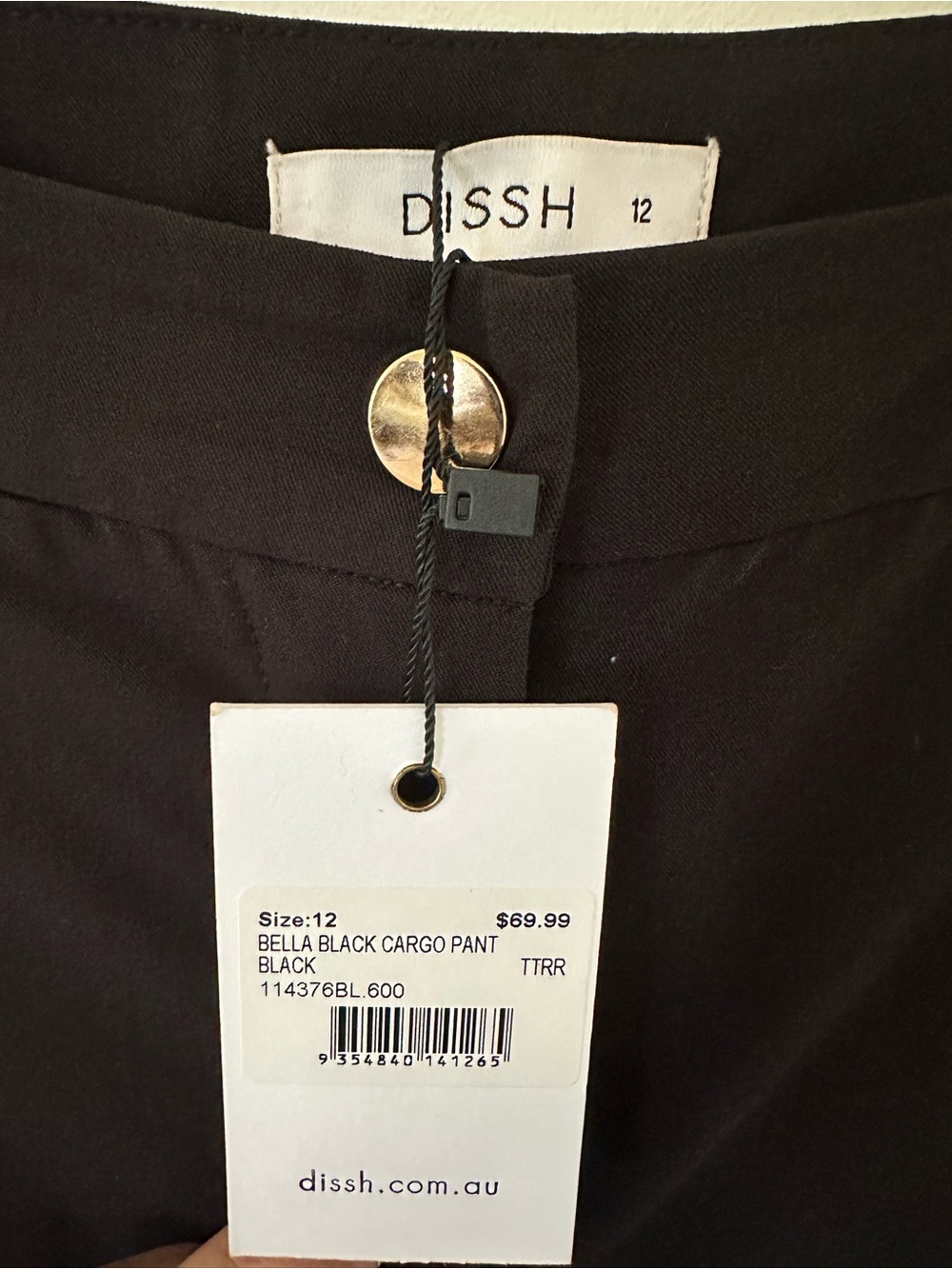 DISSH BELLA BLACK CARGO PANT
BLACK - Picture 5 of 7
